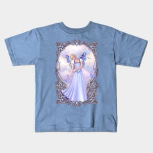 Opal Birthstone Fairy Kids T-Shirt